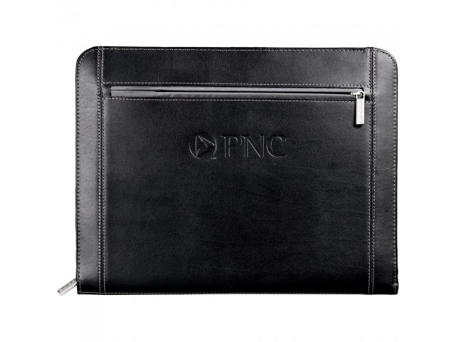 FSC® Mix Metropolitan Zippered Padfolio