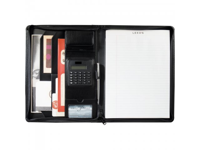 FSC® Mix Manchester Zippered Padfolio