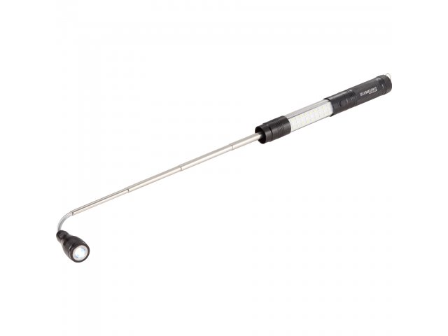 Telescopic Magnetic COB LED Flashlight w/Sidelight