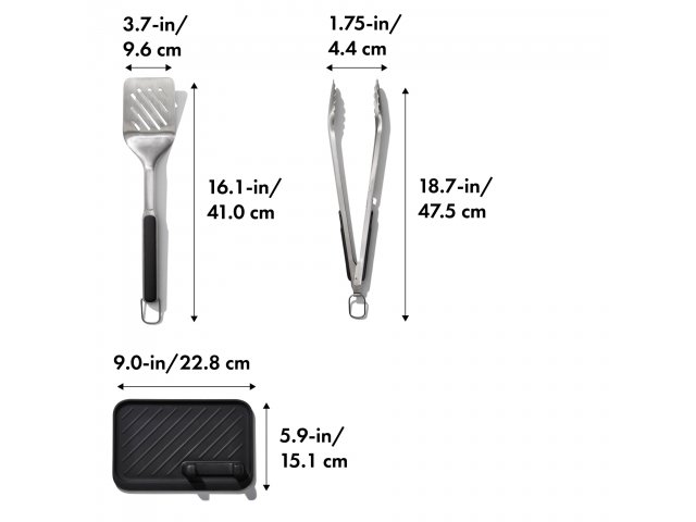 OXO 3-piece Grilling Set