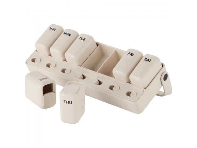 Wellable™ Daily Pill and Supplement Organizer