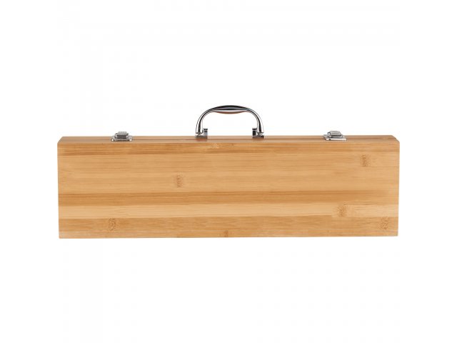 Grill Master 3pc Bamboo BBQ Set
