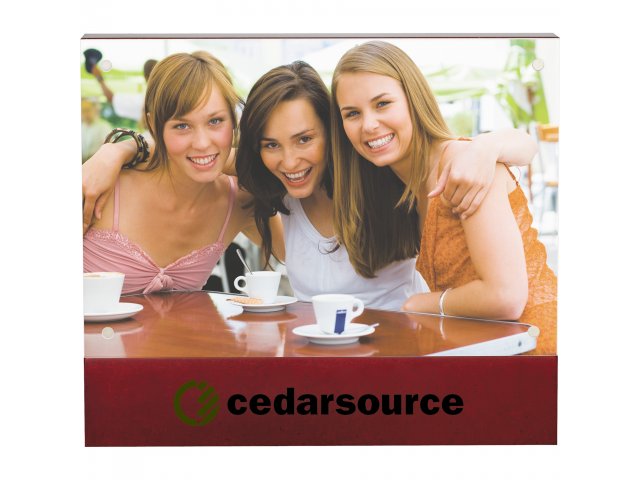 Brown Acrylic Frame - 4" x 6"