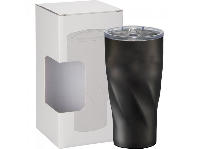 Hugo Copper Vacuum Tumbler 20oz With Window Box