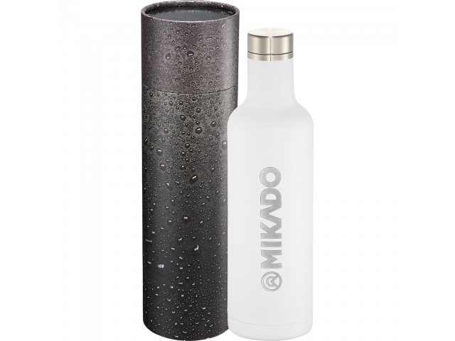 Pinto Copper Vac Bottle 25oz With Cylindrical Box