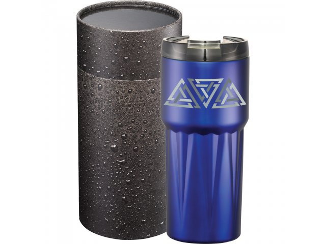 Pyramid Copper Tumbler 20oz With Cylindrical Box