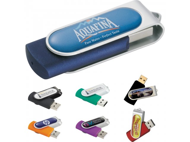 Domeable Rotate Flash Drive 2GB