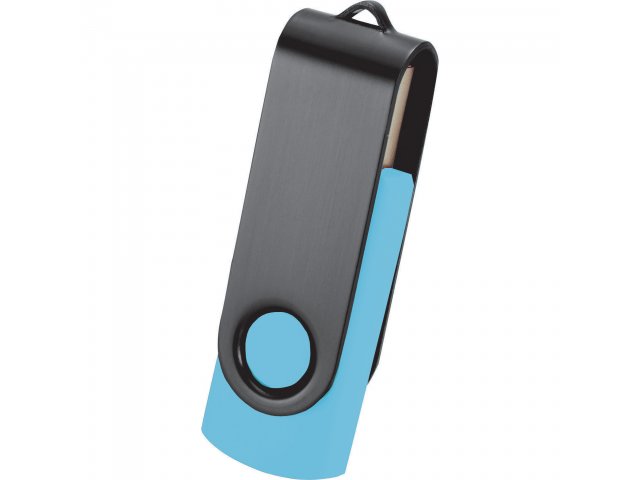 Rotate Black Clip Flash Drive 4GB