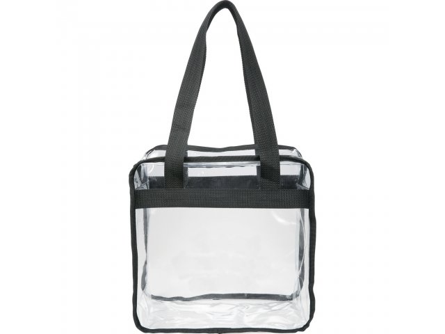 Game Day Clear Zippered Safety Tote