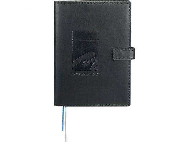 FSC® Mix 7" x 10" Uptown Refillable Leather Journa