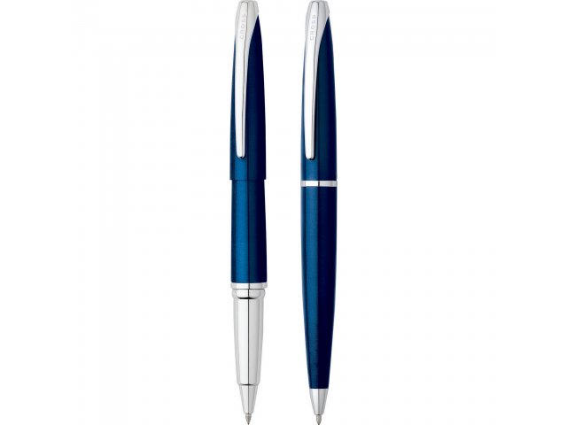 Cross® ATX Blue Lacquer Pen Set