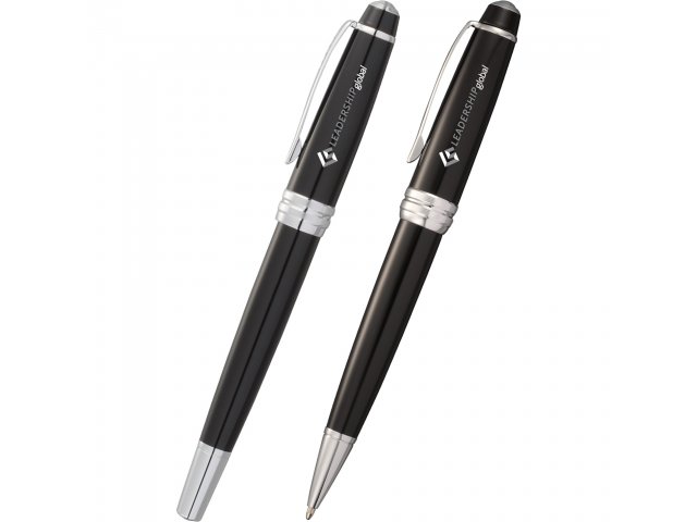 Cross® Bailey Black Lacquer Pen Set