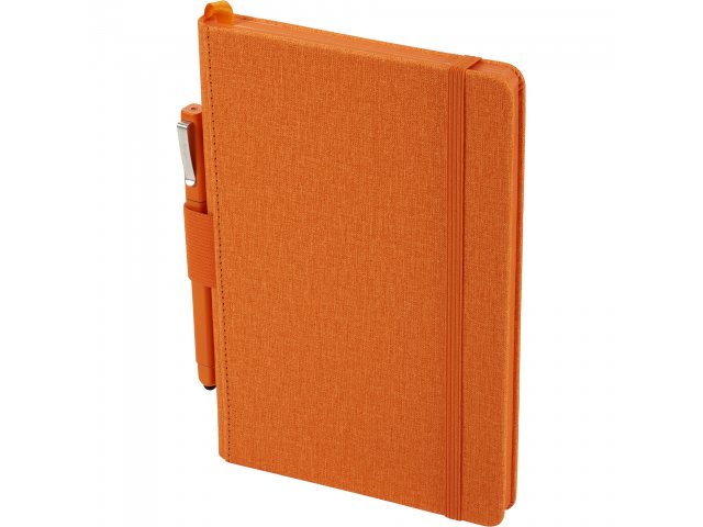 FSC® Mix 5.5" x 8.5" Heathered Hard Bound Journal