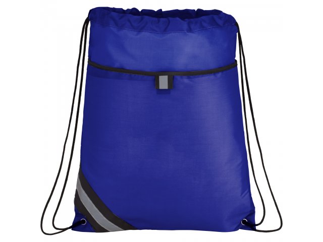 Stripe Drawstring Bag