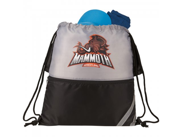 Split Drawstring Bag