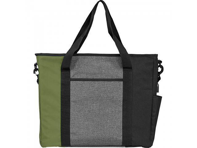 Triad Zippered USB Tote