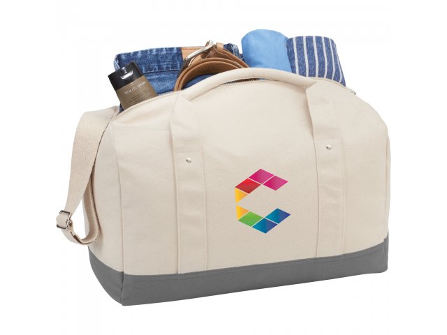 Belair 17" Cotton Canvas Duffel